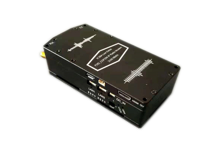 poussée audio bi-directionnelle d'émetteur-récepteur de 4MHz 2K H.264 Cofdm à parler