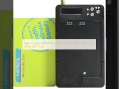 Transmetteur vidéo en temps réel COFDM HD H.264 UHF Band Mini Size