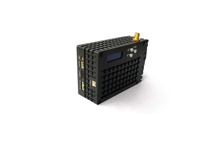 Mini COFDM émetteur de H.264/émetteur visuel sans fil long terme 1 watt