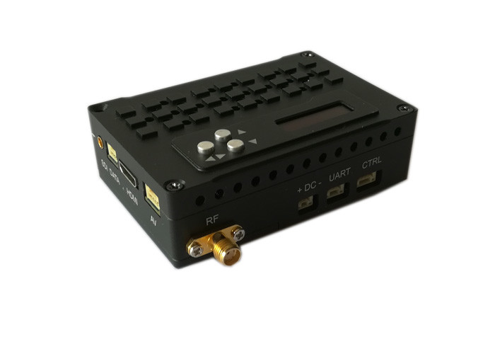 Terme audio-vidéo-données Transmision d'émetteur visuel sans fil de H.265 COFDM long