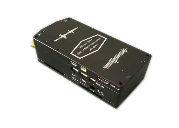 Audio bidirectionnel duplex d'émetteur-récepteur de données de mini émetteur de Cofdm de long terme